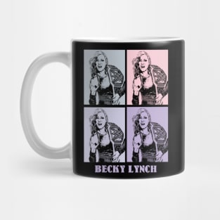 Becky Lynch Wrestling Pop Art Mug